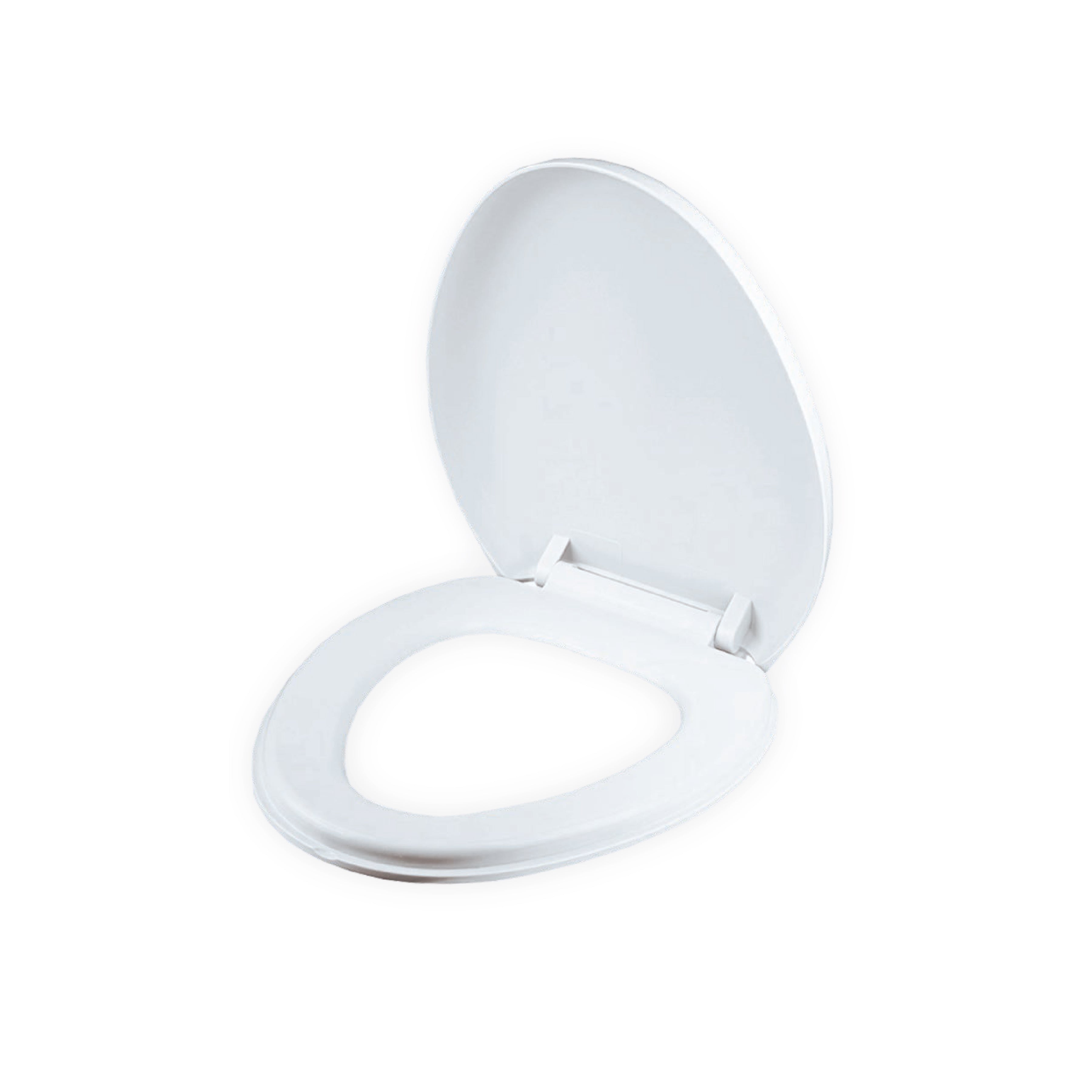 Tapa de Asiento Elongada Blanco P/One Piece 516AV C/Bisagra de Seguridad - Fratelli